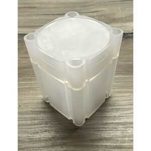 1 Half Dollar Lighthouse Square Coin Tube Storage Stackable Kennedy / Liberty